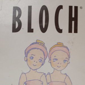 'BLOCH' Black footed Dance Tights Size L NWOT